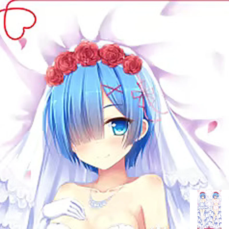 

Dakimakura Anime Reim 2 Side Printed Hugging Body Pillowcase Cushion Bedding Decor Pillow Cover 2024