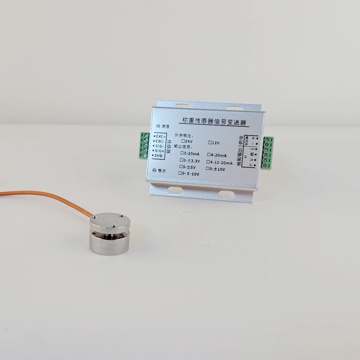 High Precision Micro Load Cell with Signal Transmitter 4-20mA 0-10V Output Weight Sensor Amplifier Kit 500kg 1000kg 2000kg