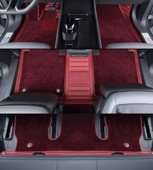 

Custom special car floor mats for Infiniti QX80 7 8 seats 2024-2013 Good quality waterproof double layers carpets for QX80 2020