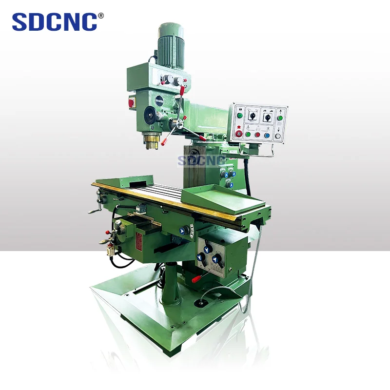 

Factory Direct Auto Feed Milling Drill Machine ZX6332 Vertical Milling Machine ISO40 Spindle New Condition Light Duty for