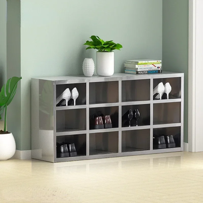 Stainless Steel Shoe Cabinet Shoe Bench Purification Workshop Staff Dust-free Shoe Stool