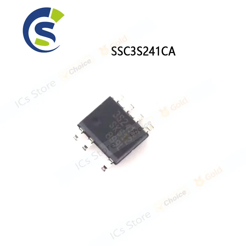 2PCS New and Original 3S241CA  sop-7 Chipset SSC3S241CA