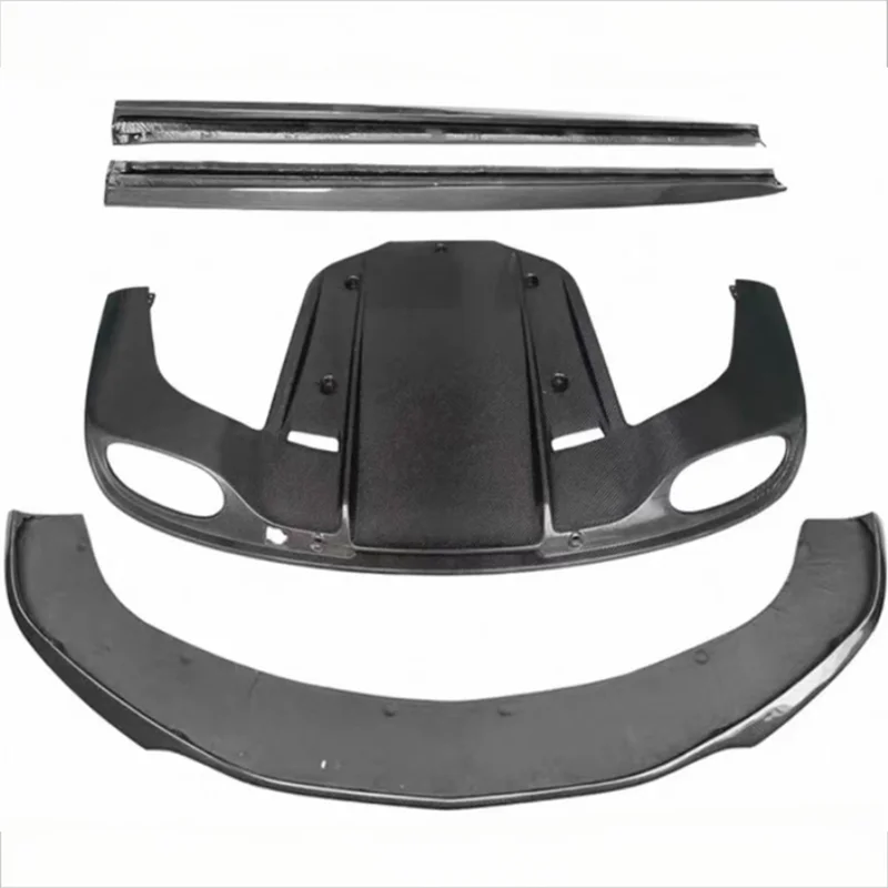 

For Bentley Continental GT 2012-2014 ReaI Carbon Fiber Bumper Front Lip Rear Diffuser Side Skirts Spoiler Refit Body Kit