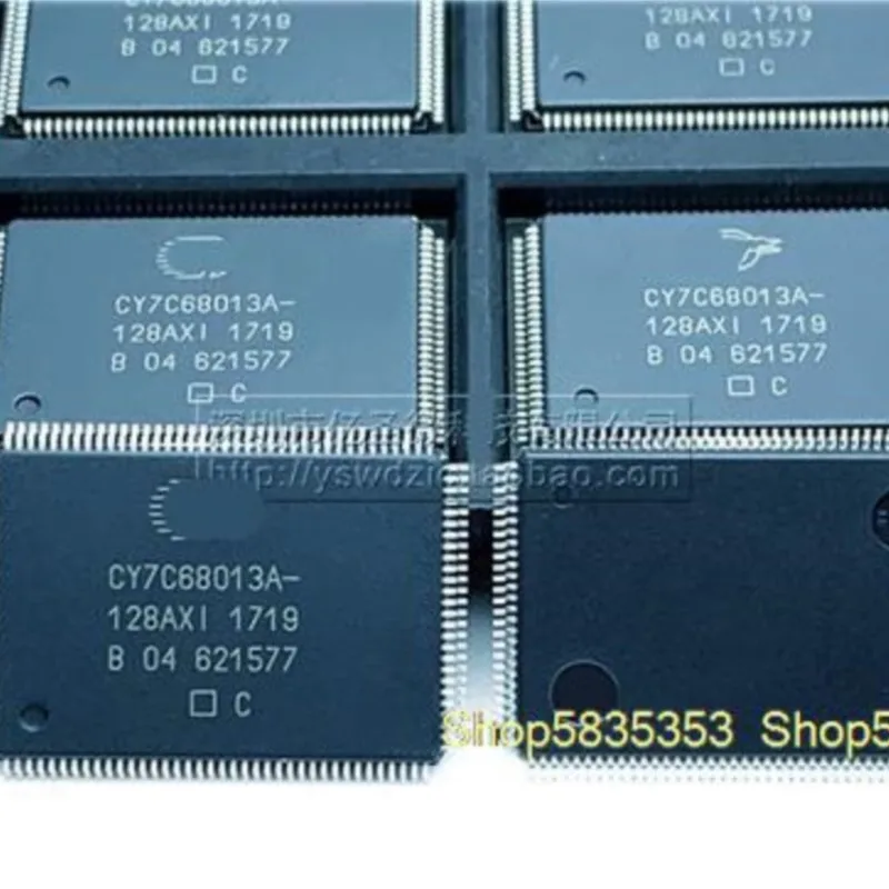 2-10pcs New CY7C68013A-128AXC CY7C68013A-128AXI QFP-128 USB microcontroller chip