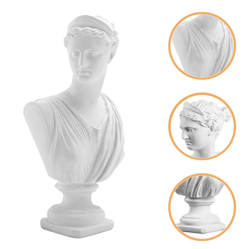 

Statues for Home Decor Women Delicate Goddess Decoration Sculpture Greek Bust Figurines