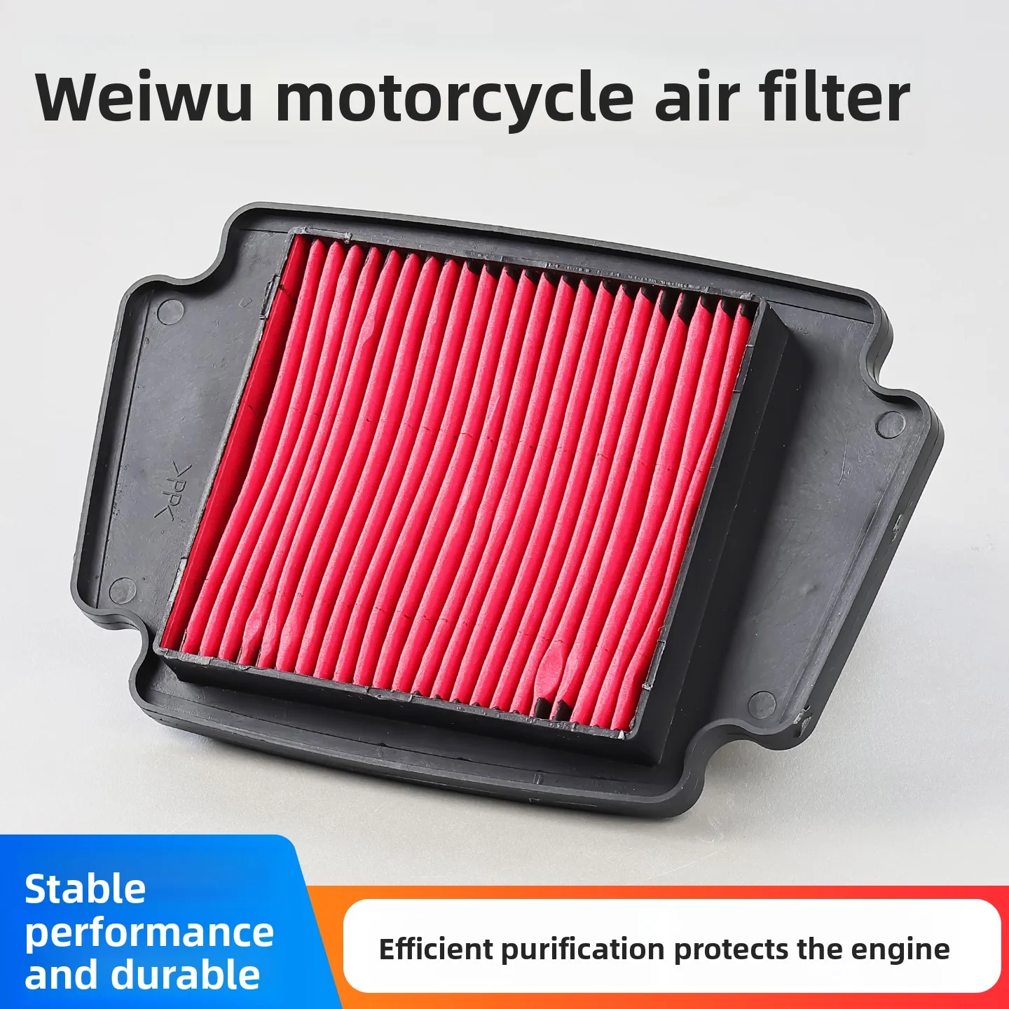 Motorcycle air filter, suitable for Honda SDH100-41, SDH100-42, SDH100-43, SDH100, SDH 100, 100cc, and Wave models.