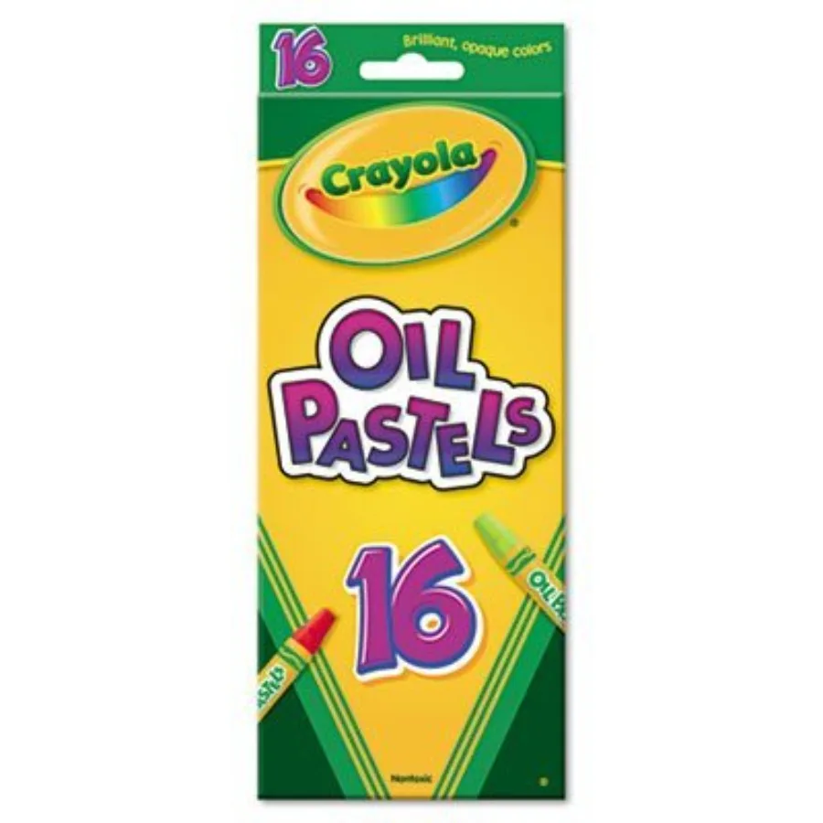 

Oil Pastels, 16-Color Set, Assorted, 16/Pack, Sold as 1 Package