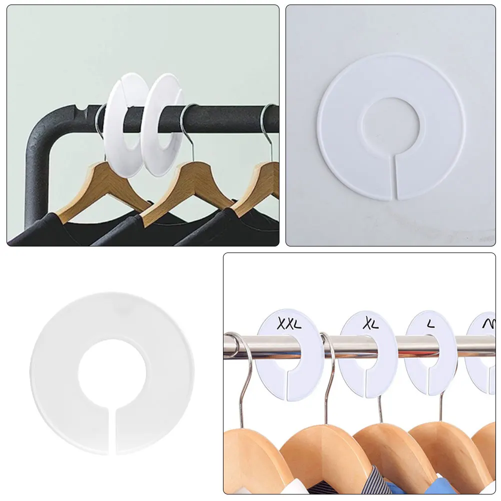 

20 Pcs Hanger Size Divider Clothes Hangers Baby Closet Cute for Organizer Tags Organizers Nursery
