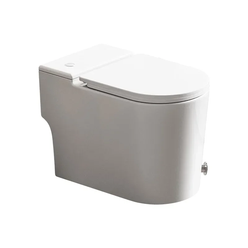62CM short small apartment ordinary toilet plug-in-free non-intelligent siphon household toilet without water pressure limit