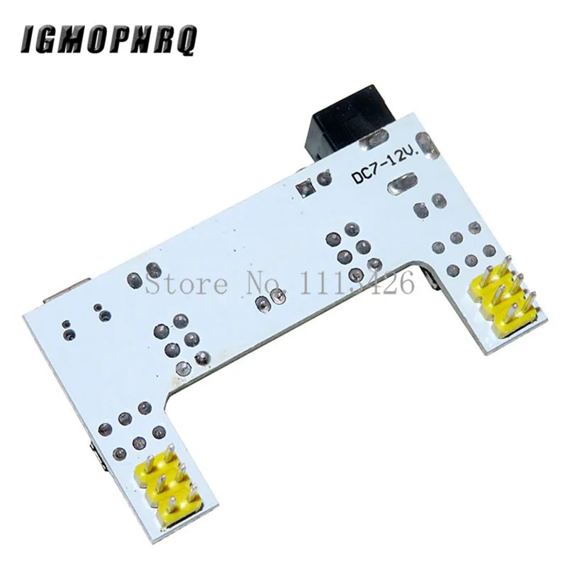 MB102 DC 7-12V Micro USB Interface Breadboard Power Supply Module MB-102 Module 2 Channel Board