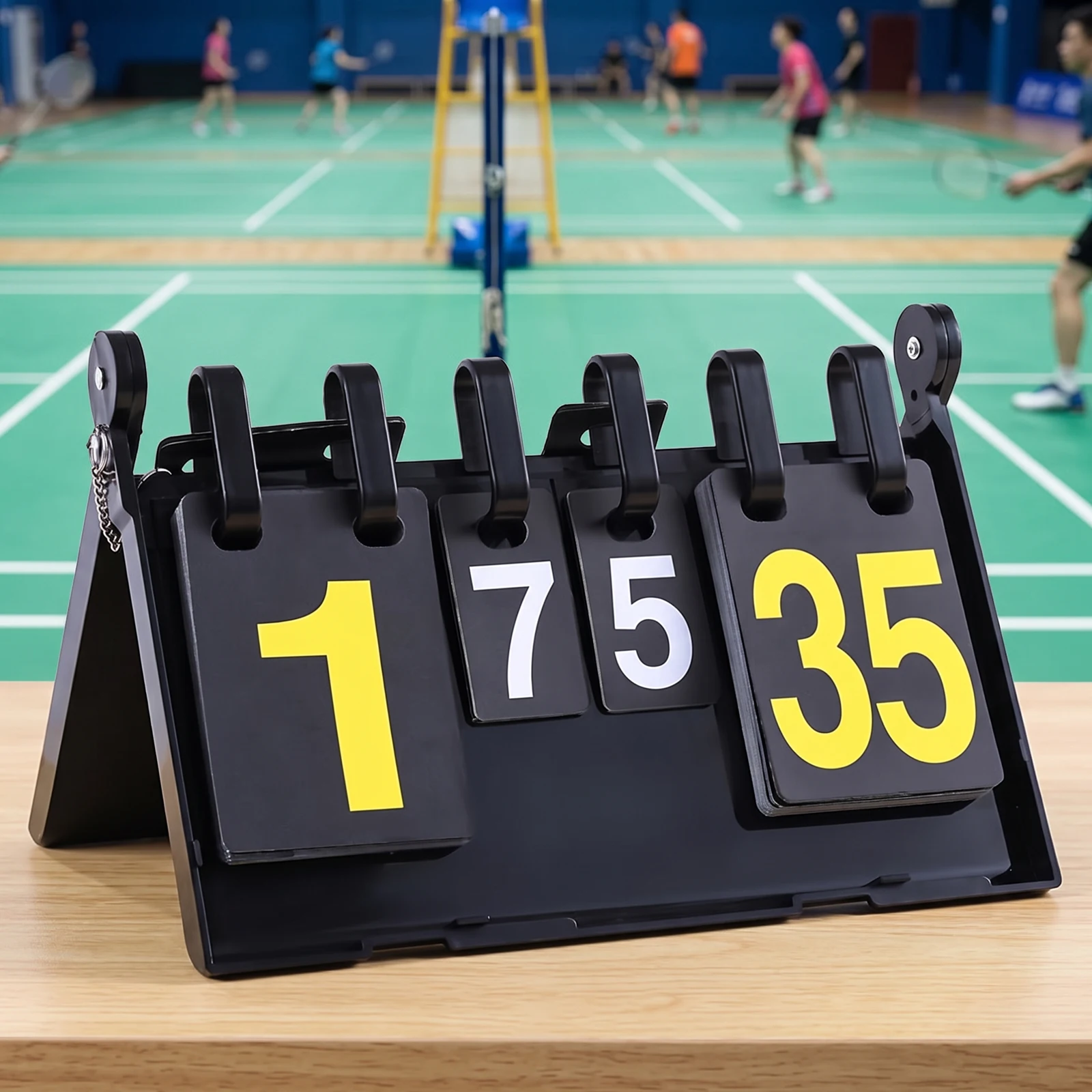 Convenient Folding Scoreboard Waterproof Sport Scoreboards with Large Numbers for Volleyball Ping Pong Cornhole Baseball Games