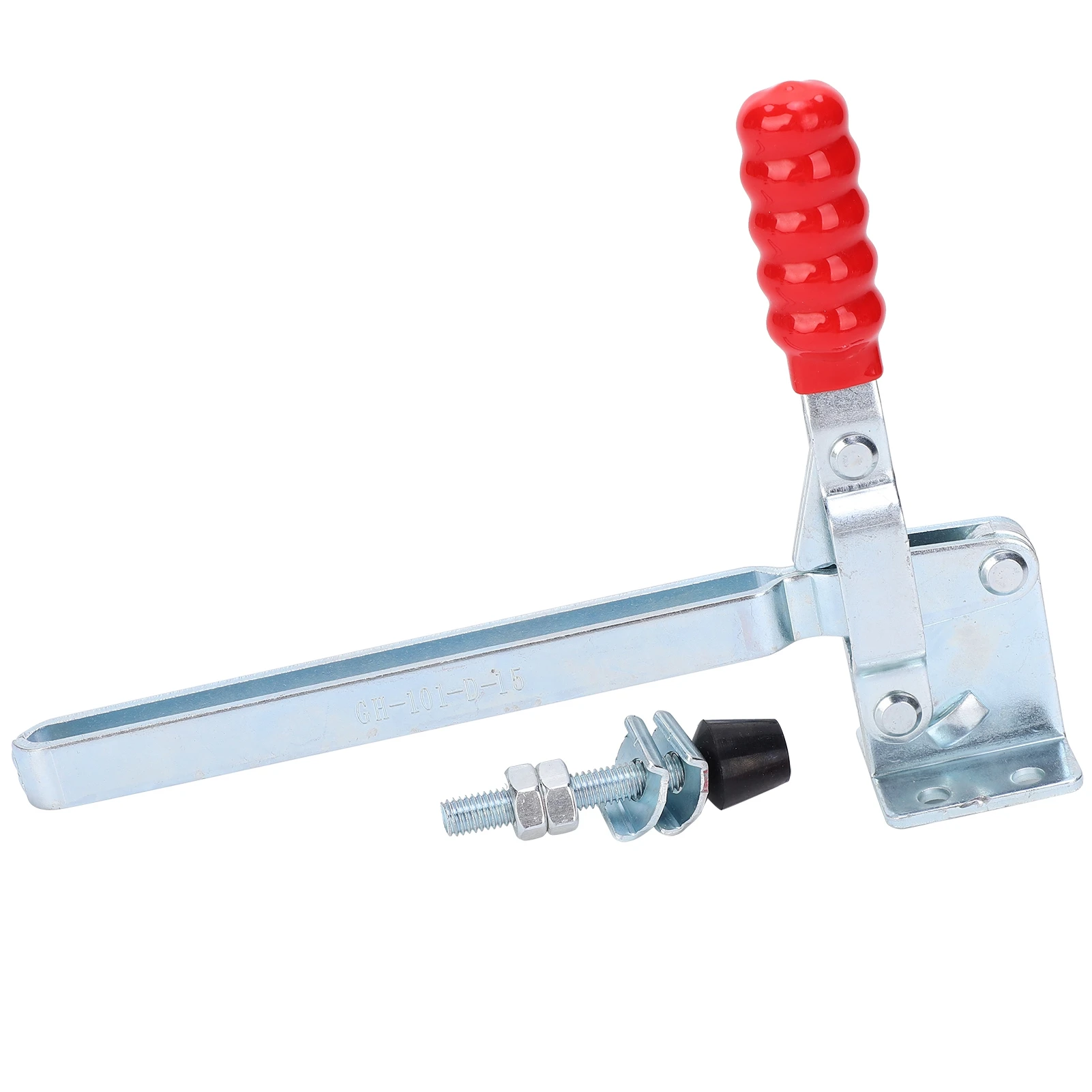 Quick Clamp Toggle Clamp Vertical Toggle Clamp Quick‑Release GH‑101‑D‑15 Lengthened Fixture Fastening Workholding Tool