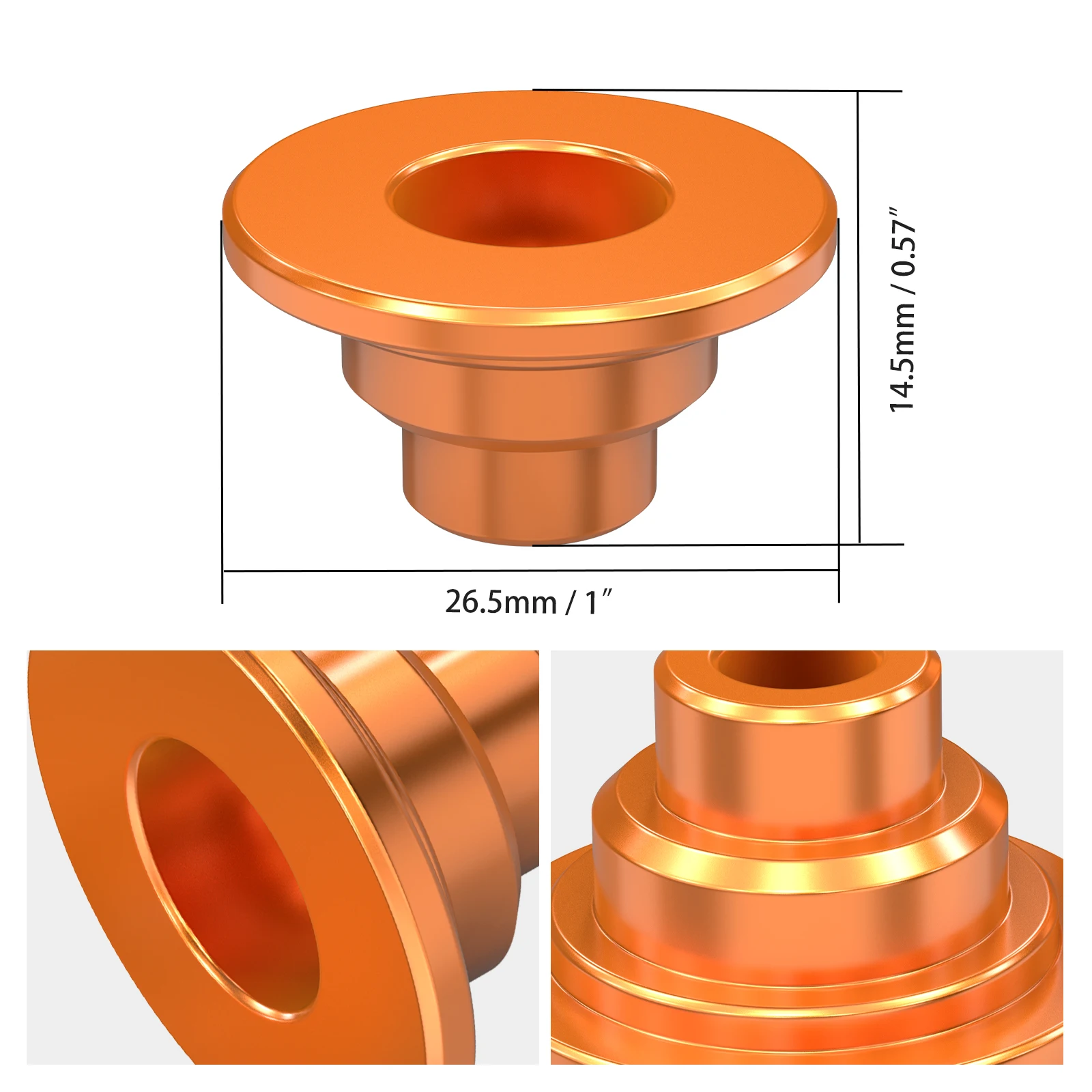 NICECNC For KTM EXC 300 2024-2025 EXCF 350 SX 125 SXF 450 XC XCF XCW XCFW Skid Plate Bushings Spacers SX SX-F XC XC-F 2023