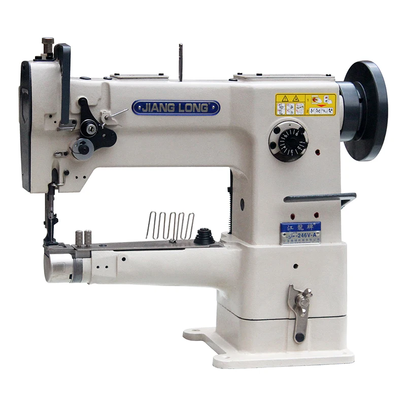 246V Lockstitch Cylinder Bed Shoes Making Sewing Machine