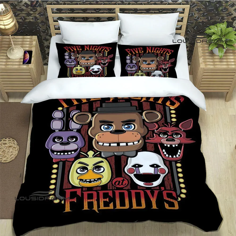 F-Five N-Nights at F-Freddy's Bedding Sets exquisite bed supplies set duvet cover comforter set bedding set luxury birthday gift