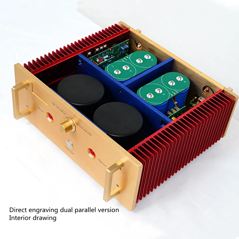 WL-01 No Negative Feedback Study/Copy Dartzeel NHB108 Power Amplifier 140W*2 8Ohm OFC Super Pure Cooper Transformer Best Sound