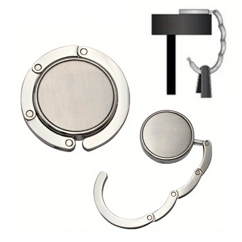 Portable and Foldable Personalized Purse Hooks Handbag Hangers Custom Unique Bag Hook for Men Mother Girlfriend Women Gifts
