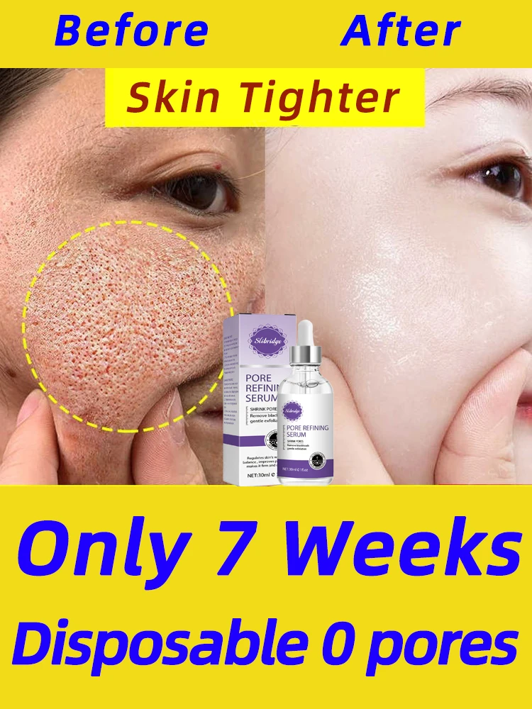 

Shrinking Pores Facial Serum Removing Large Pores Moisturizing Essence Liquid Repair Firm Face Beauty Skin Care