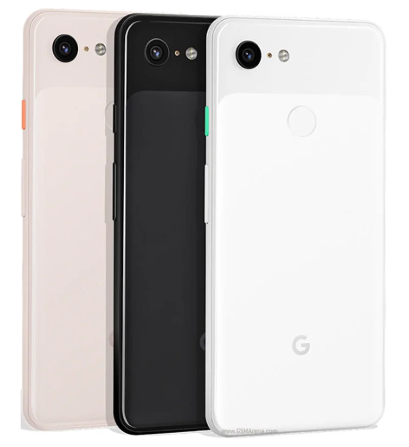 Ponsel Pintar Google Pixel 3 Layar 5.5 '' ROM 4GB 64GB/128GB Snapdragon 845 Ponsel Bekas Android Layar Penuh Tidak Terkunci