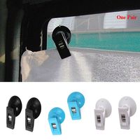 Fixing Tools Suction Cup  Plastic  Car Window Mount Suction Clip  Bill Holder Card Clamp Auto Towel Ticket Fastener