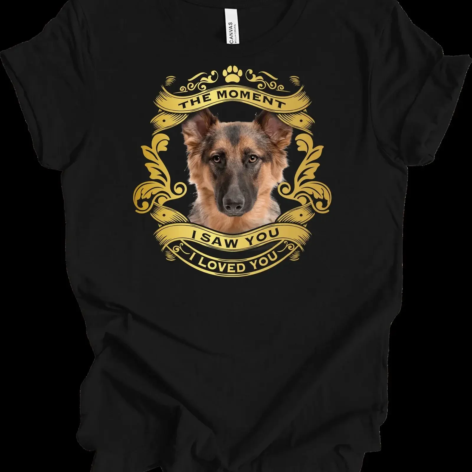 Deutscher Sch?ferhund Liebe Zitat T Shirt Hundeliebhaber Geschenk vintage Washed designer clothes Comfortable Versatile Casual