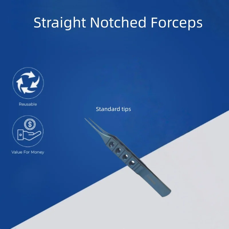 أداة طب العيون ذات الملقط المستقيم للمعدات الطبية للجراحة الدقيقة