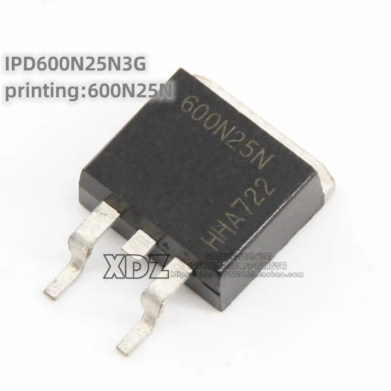 5pcs/lot IPD600N25N3G 600N25N TO-252 package Original genuine MOS field-effect transistor