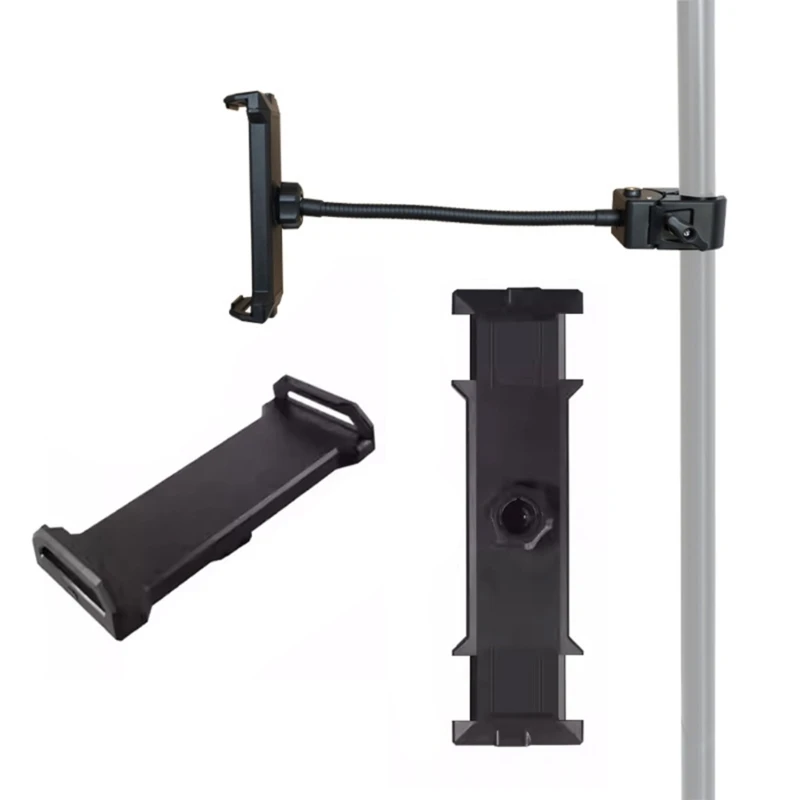 Rotating Phone And Tablet Stand For 5-13Inch Screens For Mic Stands Tripods Bike Handlebars Mount Holder