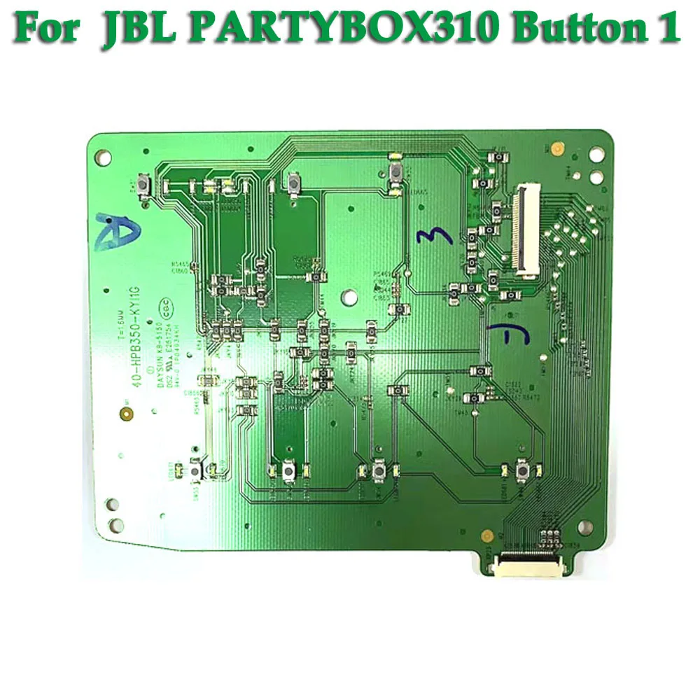 

1PCS For JBL PARTYBOX310 button 1 button 2 Bluetooth Speaker Motherboard Connector