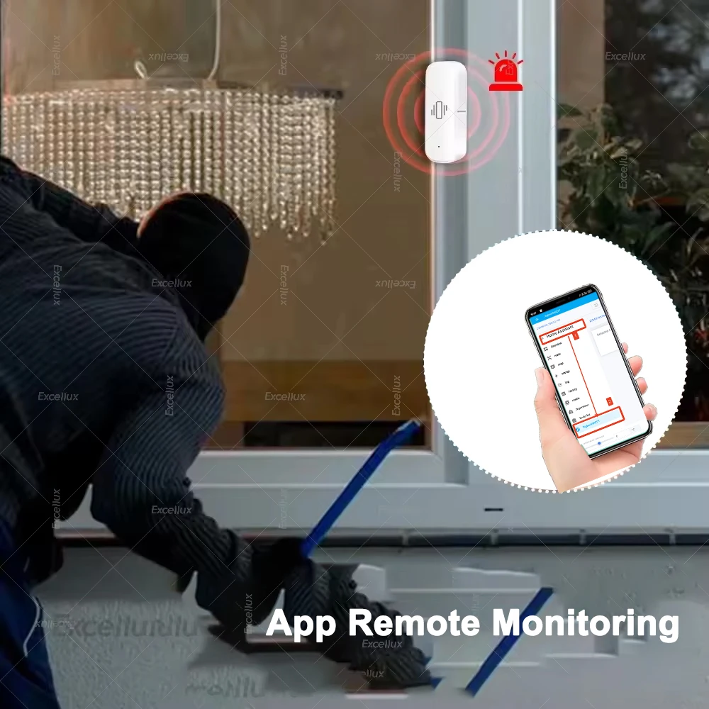 Zigbee สมาร์ทเซ็นเซอร์การสั่นสะเทือน Home Security Protection Real-time Monitor Shock Alarm Sensor ทํางานร่วมกับ Home Assistant Zigbee2MQTT