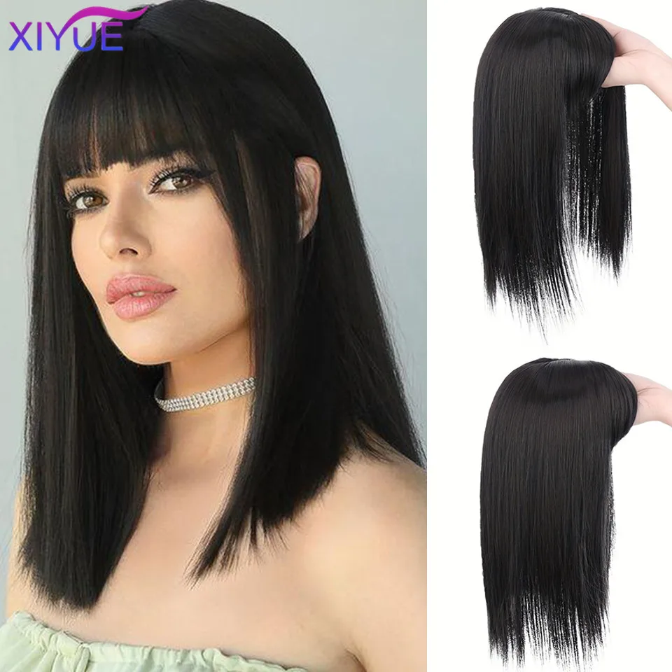 

XIYUE Wig piece for women hair patch for women 3D French style bangs naturally fluffy light and seamless block