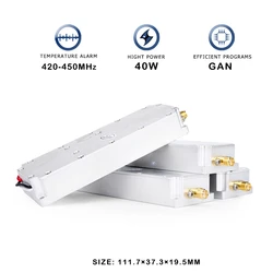 Módulo de RF para Dron, dispositivo antiinterferencias, amplificador de potencia PA, contador UAV FPV, contador Autel Mavic 3, 40w, 433M, 420-450MHz