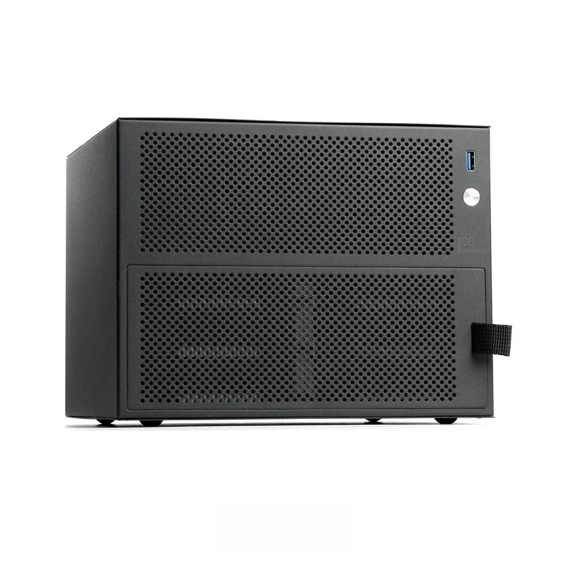 

UE-S6 six-bit NAS Support itx main board DIY desktop storage server small chassis