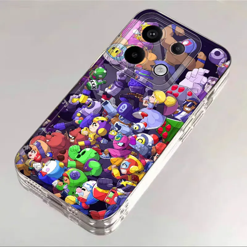 Case for Xiaomi Poco X3 NFC X4 M3 X3 Pro X4 GT X5 Soft Cover Games Stars Leons Cool