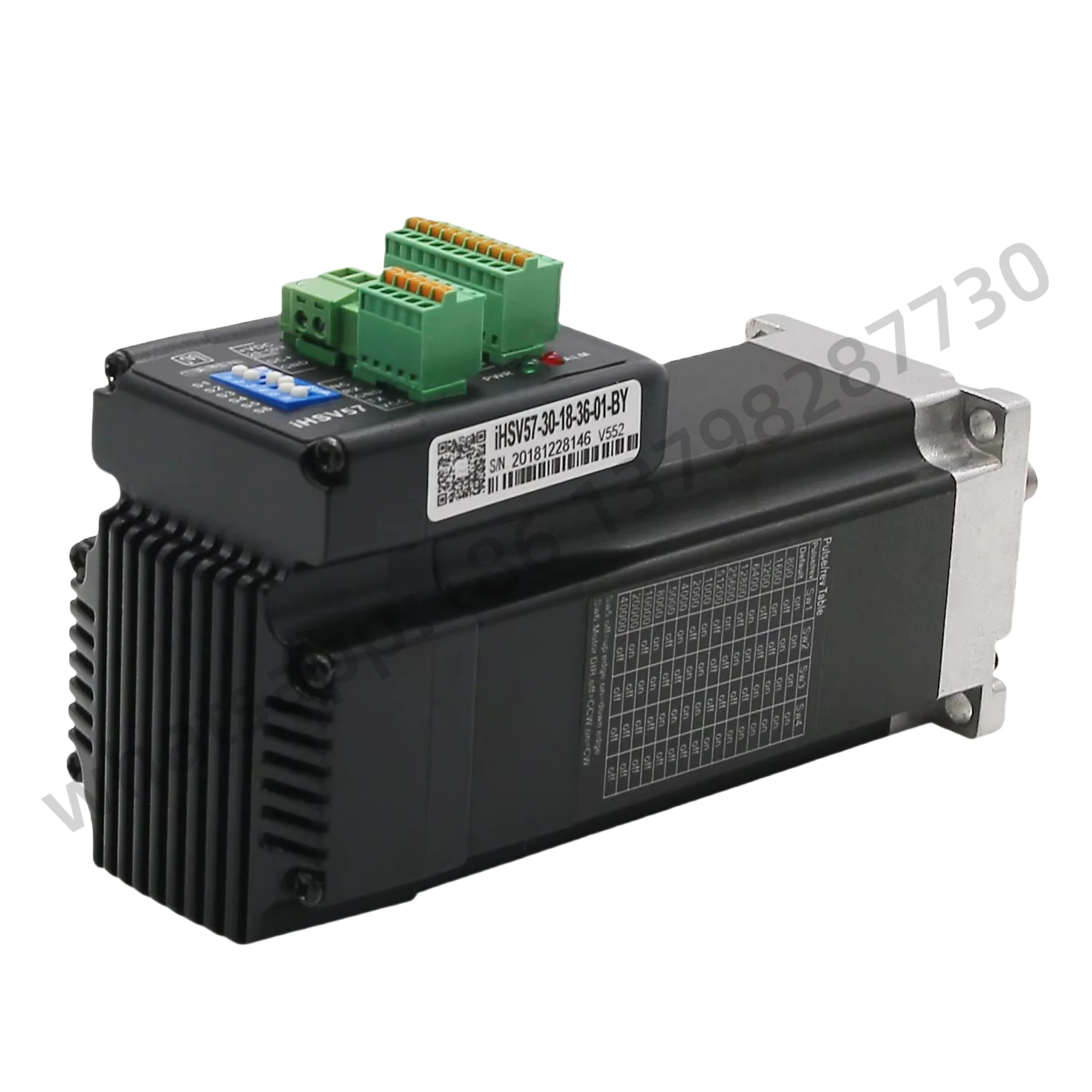 Original 180W 3000rpm NEMA23 0.57Nm Integrated Servo Motor 36VDC iHSV57-30-18-36-01-BY We Have V552 Version and V604 Vers