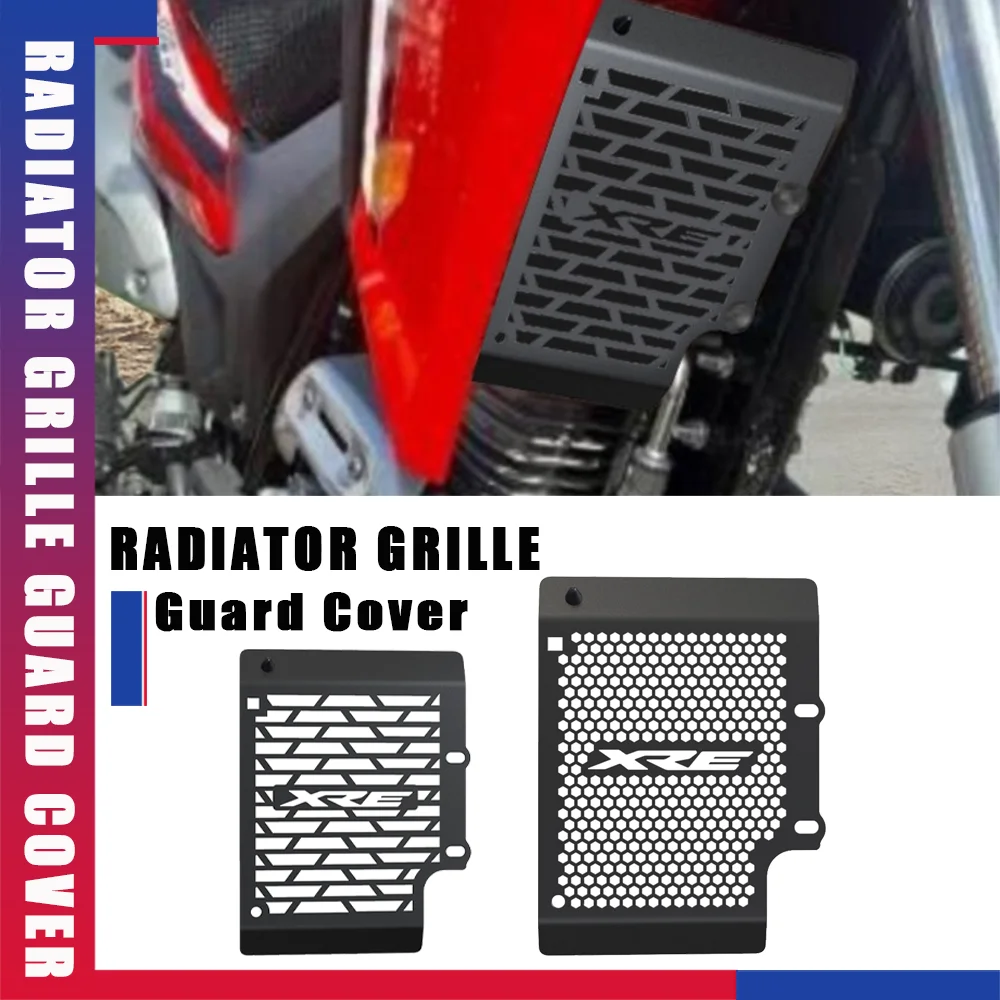 

2024 Motorcycle XRE300 Radiator Grille Guard Cover Protector For Honda XRE 300 2016 2017 2018 2019 2020-2023 Oil Cooler guard