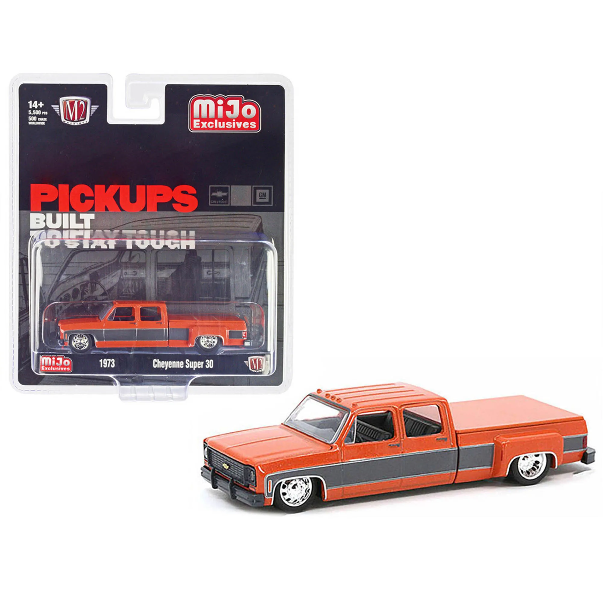 M2 machines 1/64 1973 Cheyenne Super 30 Die-cast alloy car model collection display child gift