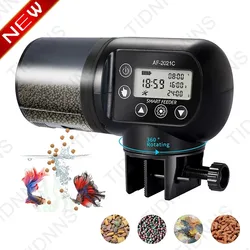 Adjustable Smart Automatic Feed Feeder With LCD Indicates Timer Automatic Fish Tank Auto Feeder Aquarium Accessories