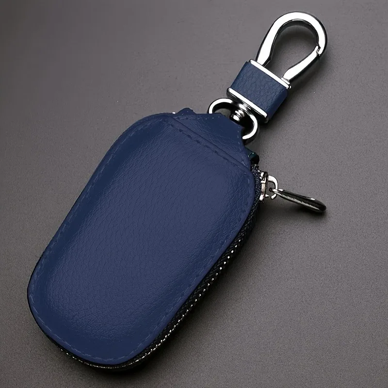 1pc Retro Fashion Business multifunktion ale Schlüssels chutz hülle, lässiger tragbarer Schlüssel organisator für Herren mit großer Kapazität, Reiß verschluss – Detail 8