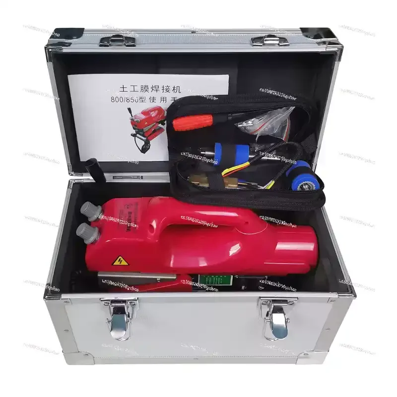 

Geomembrane Welding Machine HDPE Anti-seepage Hot Melt PVC Waterproof Board Double Track Digital Display Automatic Climbing