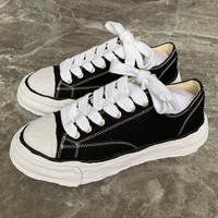 Versatile small shoes, thick soles and elevated Japanese canvas outdoor casual sports shoes