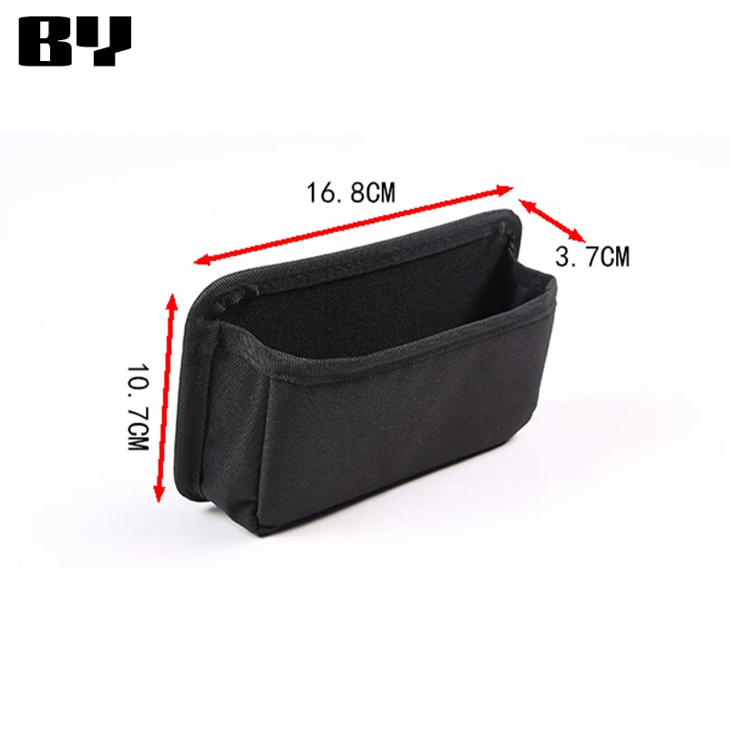 For Jaguar F-TYPE 2013+ Oxford Cloth Black Car Center Control Storage Bag Multifunctional Phone Storage Bag Car Accessories