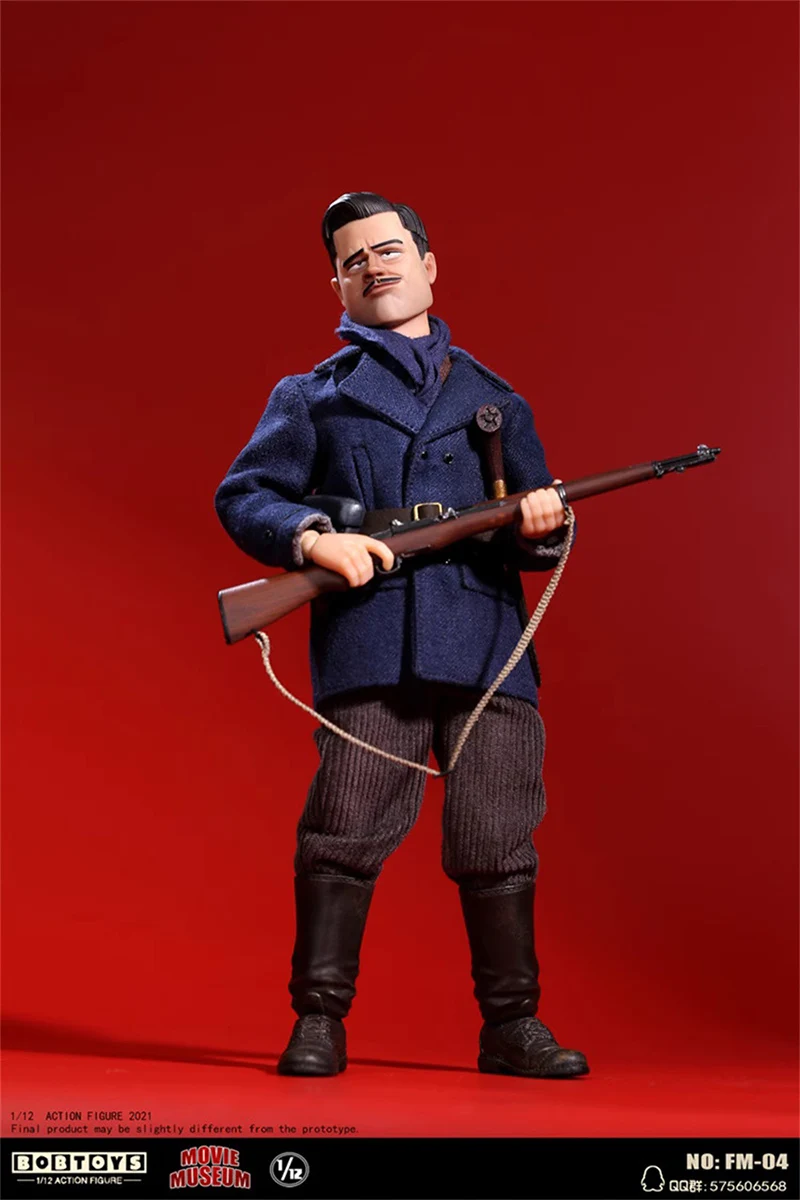 BOBTOYS FM-04 1/12 Palm Pocket Series Imperial Hunter War Collection Doll Full Set 6Inch Men Soldier Action Figure Body Model To