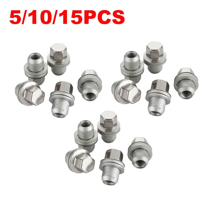 5/10/15PCS RRD500290 Stainless Steel Wheel Nut Cap For Land Rover Discovery 3 4 Range Rover L322 Sport 2004-2009