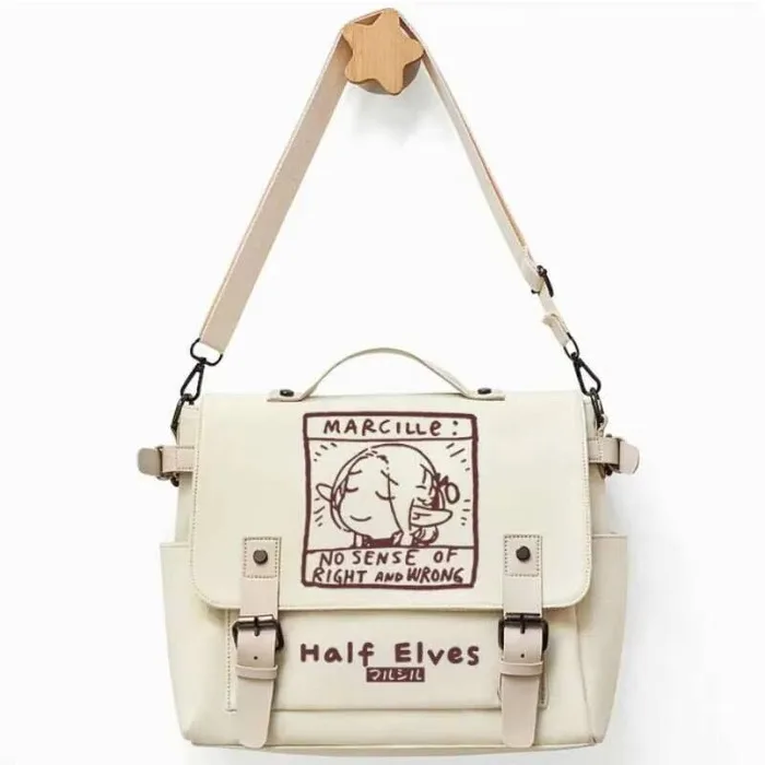 

Anime Delicious In Dungeon Cosplay Casual Oxford Messenger Schoolbag Shoulder Bag Student Teenager Gift B1669 Anime