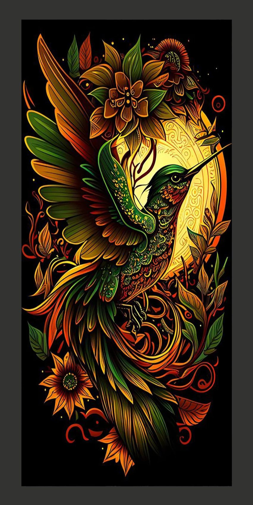 Legal pássaro totem mecha padrão scooter elétrico antiderrapante adesivo lixa skate aperto fita folha 60*30cm