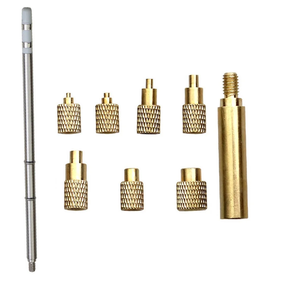 

T12 Hot Melt Soldering Iron Tip Internal Thread Heat Press Nut Pressure Head For 3D Printers Accessories