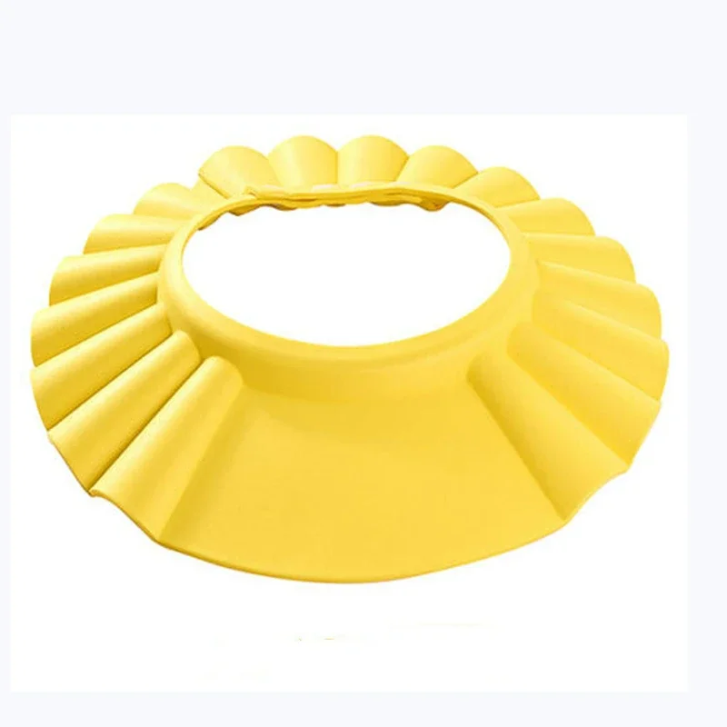 New Lovely Baby Shampoo Hat Adjustable Shield Waterproof Ear Protection Toddler Kids Bathing Shower Cap Wash Hair Visor Caps