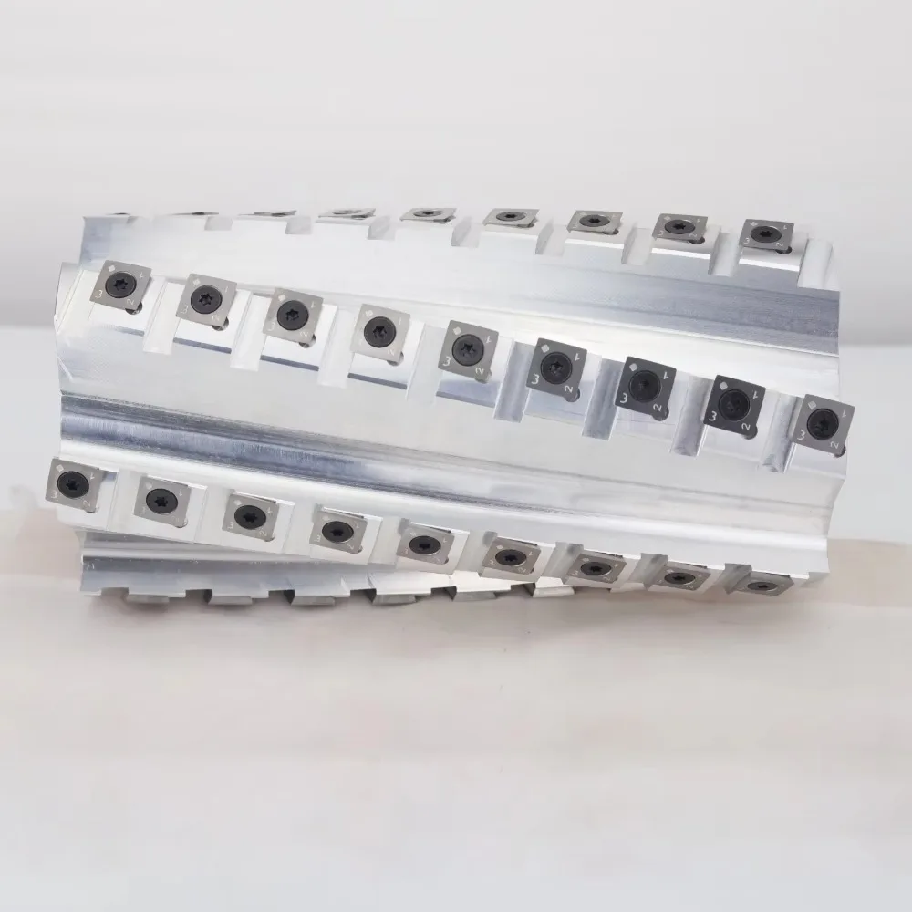 Spiral Insertion Knife Head Spiral Pattern Molded Knife Head and Carbide Knife