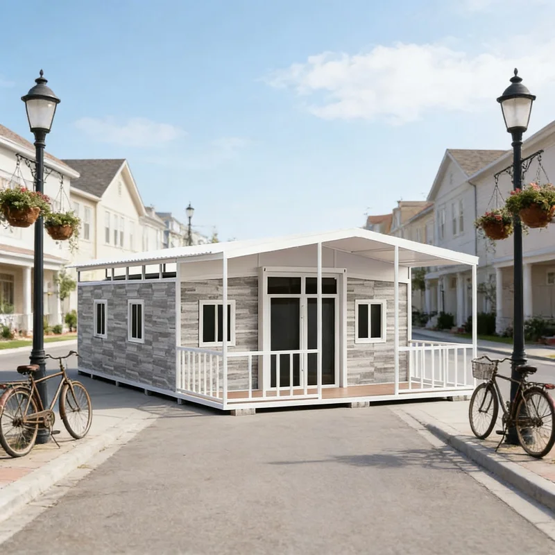 

Foldable Prefabricated House Kit - Cheap Modular Container Home Ready to Live In, Easy Assembly & Free Shipping